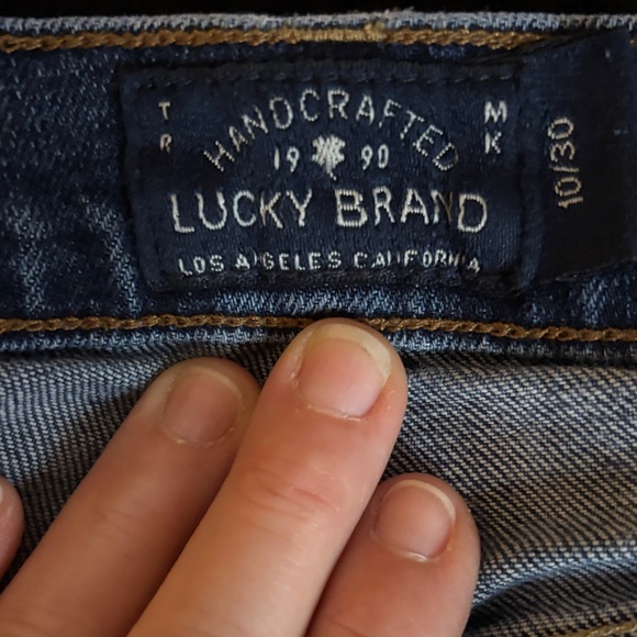 Lucky Brand Relaxed Fit Dark Blue Jeans - Picture 2 of 6